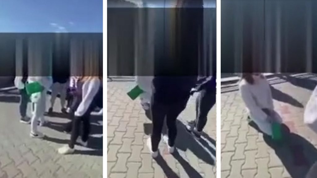 Kislányokat bántott és alázott meg egy 15 éves lány a Miskolc Pláza parkolójában – videók
