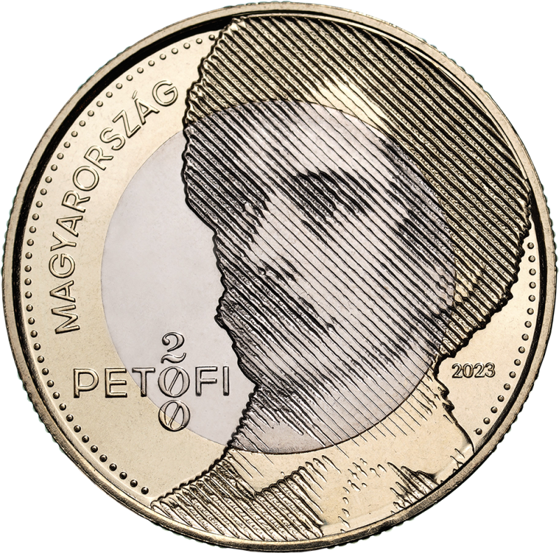 Új 200 forintost bocsátott ki az MNB Petőfi születésének 200 ...