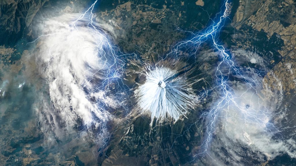 Lenyűgöző videó készült a viharokról az űrből