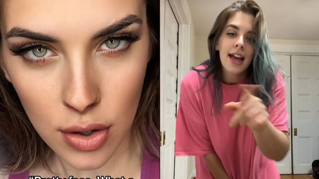 Elege van a tiktokkernek, hogy gyönyörű arcát dicsérik, míg a teste