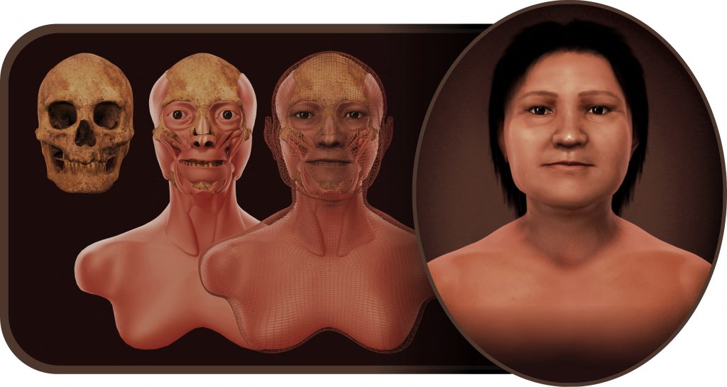 Brazíliában elevenedett meg egy 900 éves magyar nő arca