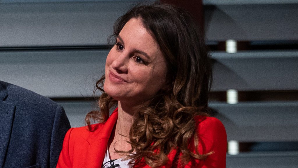 Szabó Erika megmutatta, mekkora már a terheshasa