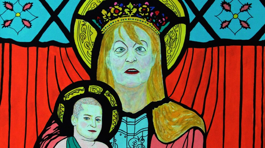 A Schmidt Szűz Máriát ábrázoló kép kitiltását követeli egy KDNP-s képviselő egy XVIII. kerületi kiállításról