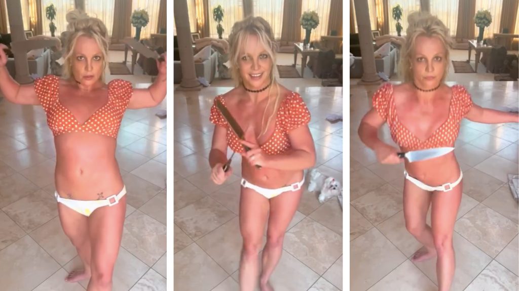 Britney Spears konyhakésekkel hadonászva táncol új videójában: nem tűnik életbiztosításnak