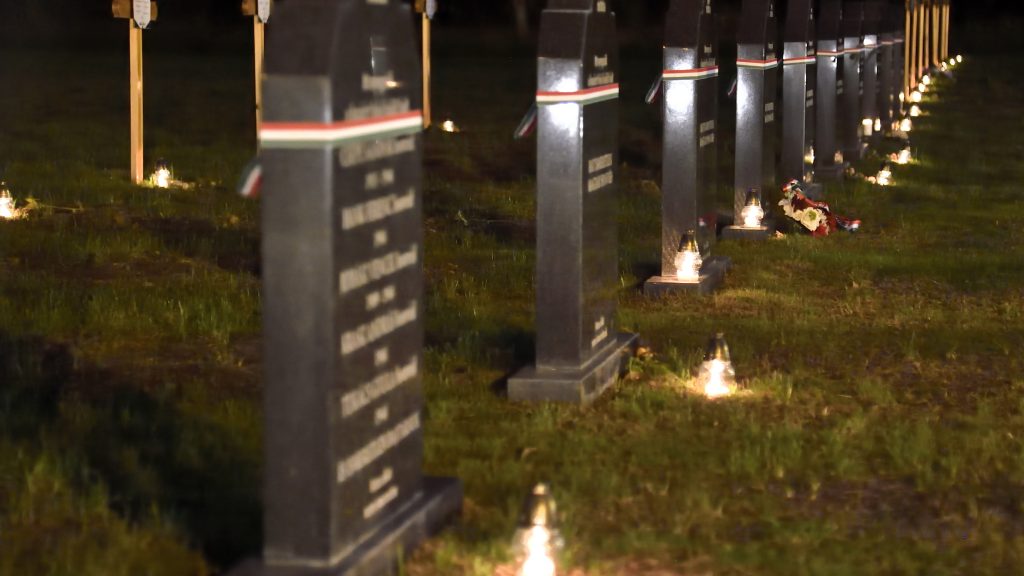 Magyar hősi halottakat exhumáltak