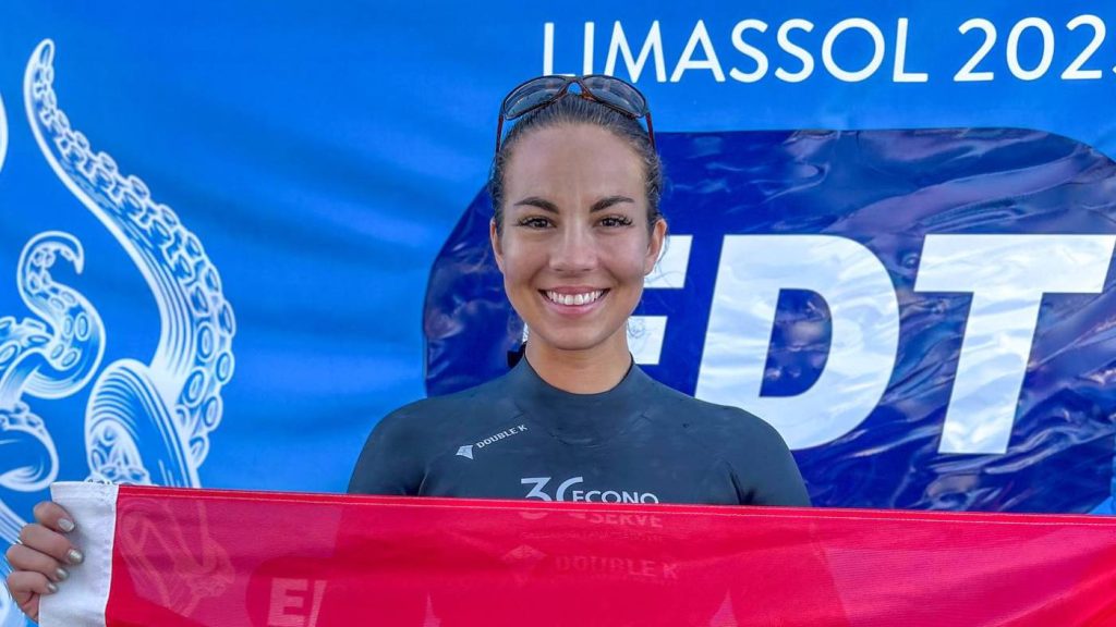 Világrekordja után világbajnok lett a szabadtüdős merülés magyar sztárja