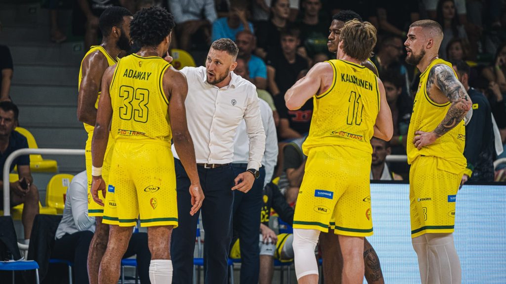 Hihetetlen meccs a kosárlabda BL-ben, egy negyeden át nem tudott pontot dobni a lévai csapat