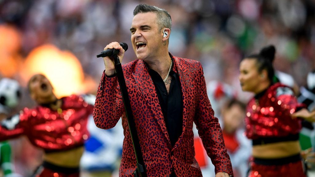 Robbie Williams koncertet ad a metaverzumban