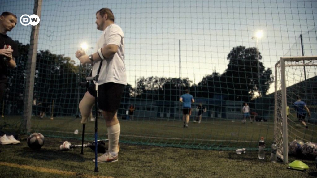 Újra fociznak az amputált lábú ukrán háborús veteránok