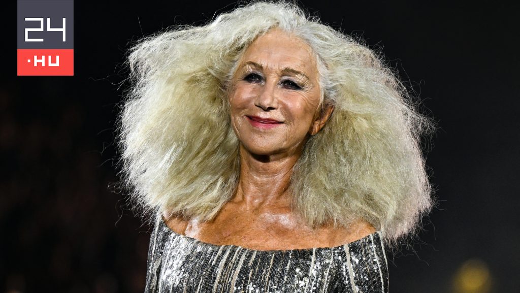 78-year-old Helen Mirren walked the catwalk in Paris, and everyone is rightfully talking about her hair