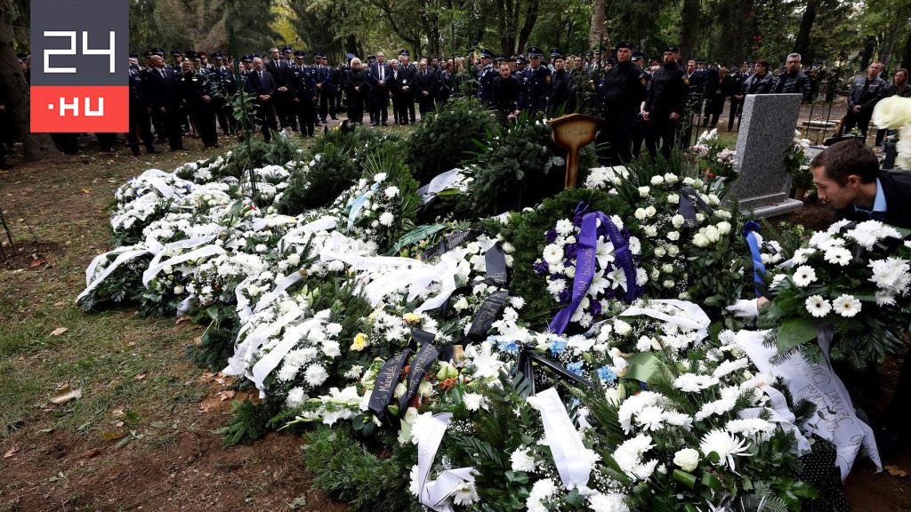 Eltemették az esztergomi robbantásban meghalt rendőrt