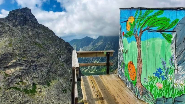 Összedőlt Európa legszebb panorámáját kínáló budija