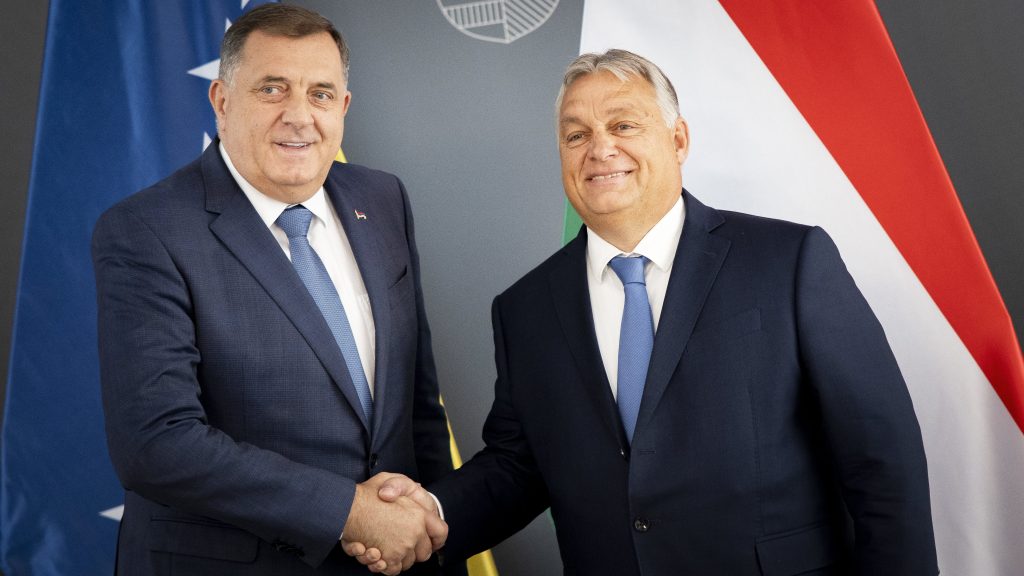 Az USA szankciókkal sújtotta Milorad Dodik boszniai szerb vezető felnőtt gyerekeit és azok cégeit