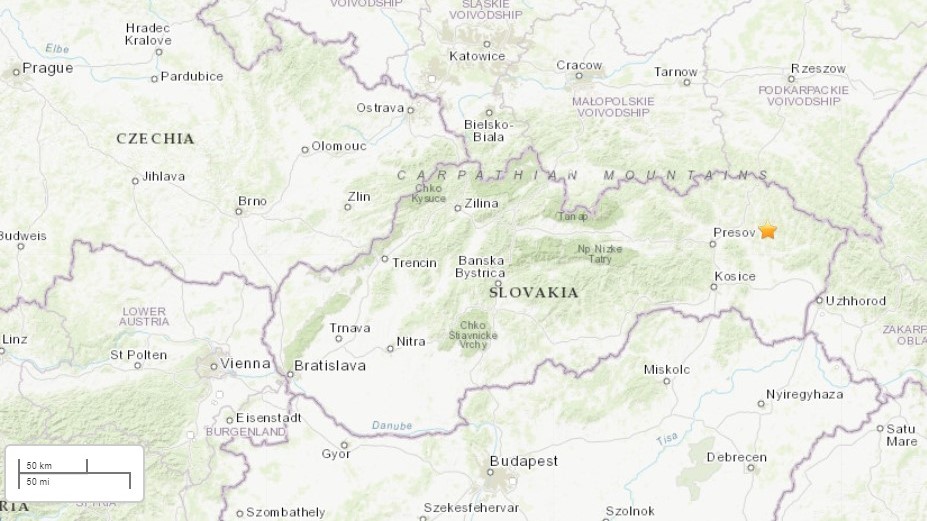Olyan földrengés volt Szlovákiában, hogy Magyarországon is megérezték
