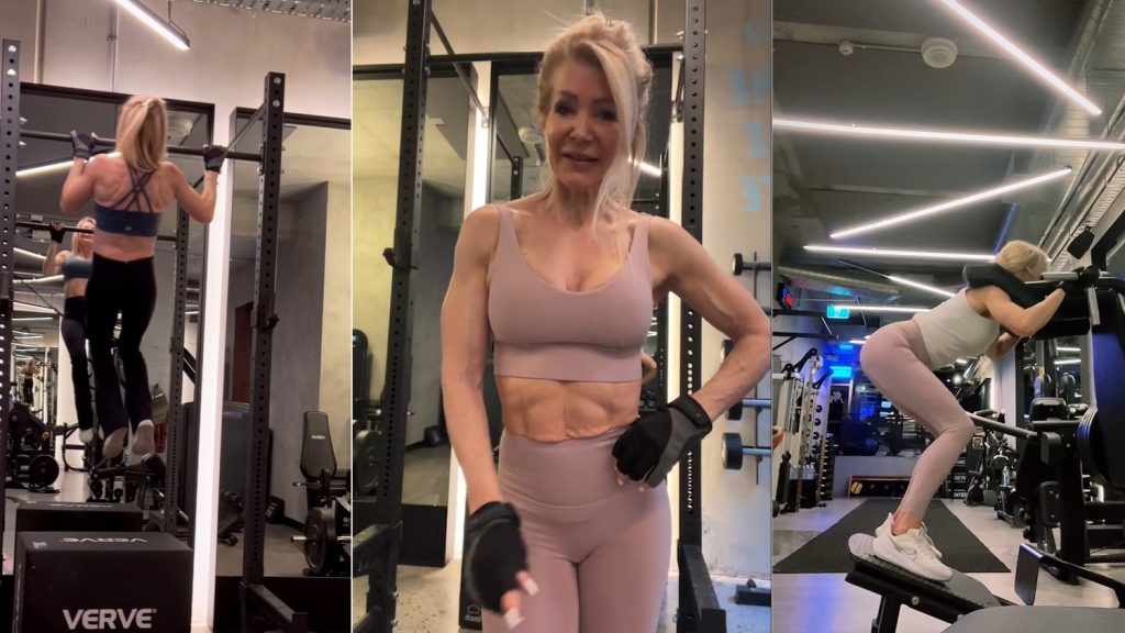 Esküszik az edzésekre a 65 éves nagymama, aki olyan fit, hogy unokájával cserélget ruhákat