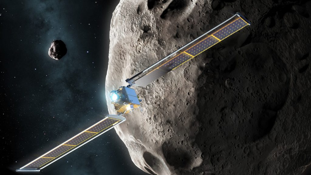 Videón, ahogy aszteroidába csapódik a NASA űrszondája
