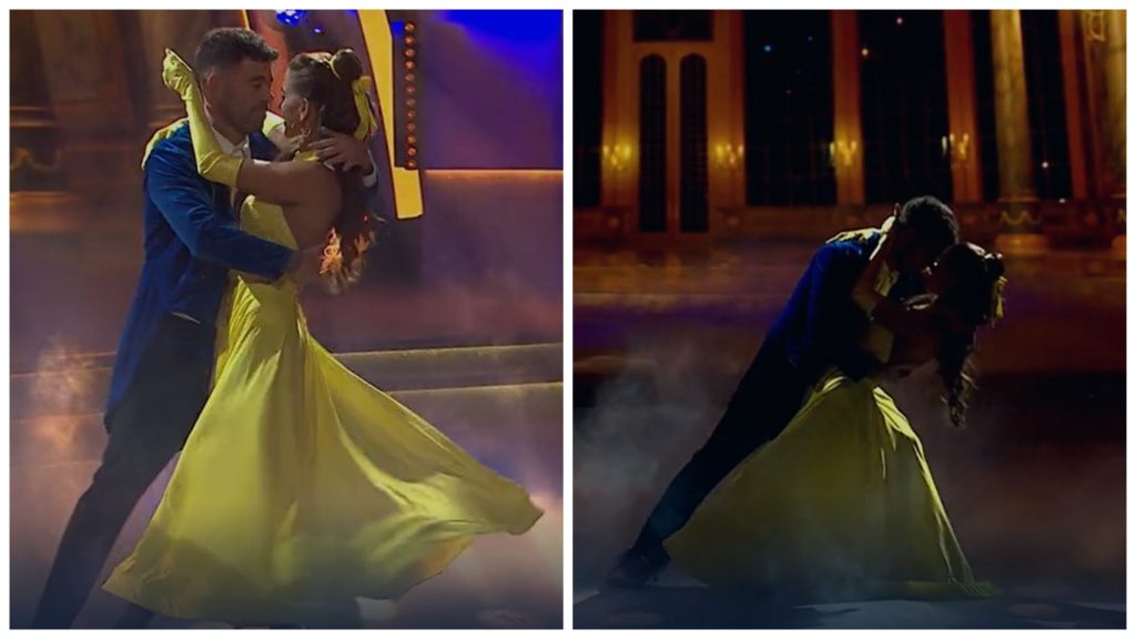 Mikes Anna a Krausz Gáborral közös táncuk végpózáról: A nézők fantáziájára bízzuk