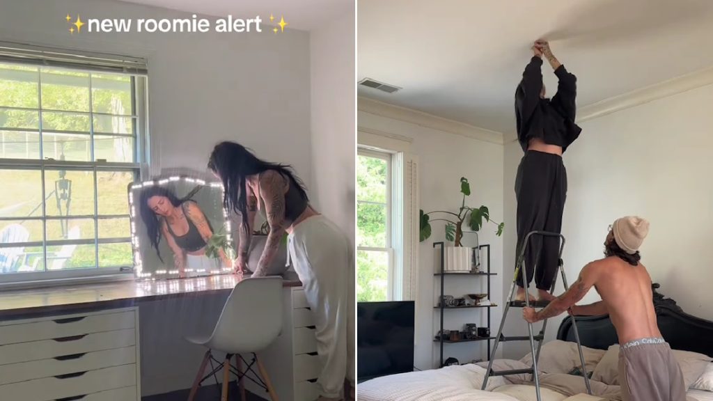 Beköltözött a tiktokker az exférje és annak új párja házába, és most már új barátja is velük lakik
