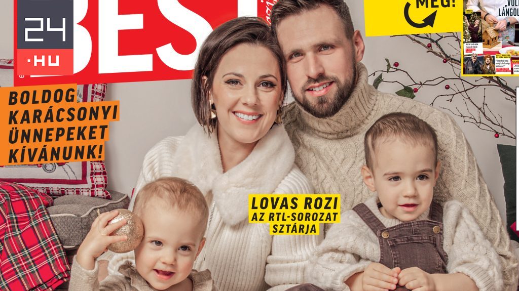 Lovas Rozi címlapon mutatta meg két kisgyerekét | 24.hu