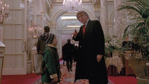 Trump szerint ő nem is akart szerepelni a Reszkessetek, betörők! 2-ben, hanem a filmesek erőltették