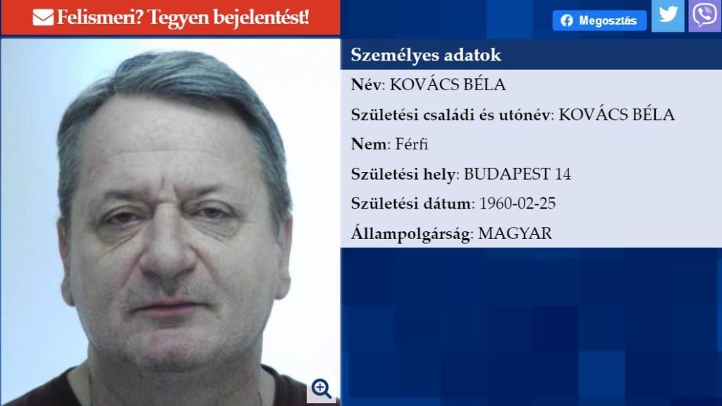 Újabb elfogatóparancsot adtak ki a kémkedésért elítélt Kovács Béla, volt jobbikos EP-képviselő ellen