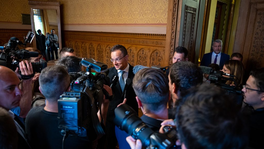 Szijjártó: sikerült megakadályozni az ukrán EU-csatlakozási tárgyalás megindítását