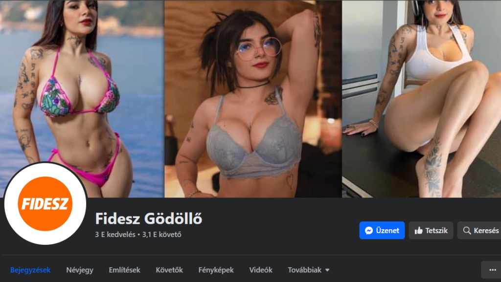 Öt napja pornográf videók lepték el a gödöllői Fidesz Facebook-oldalát