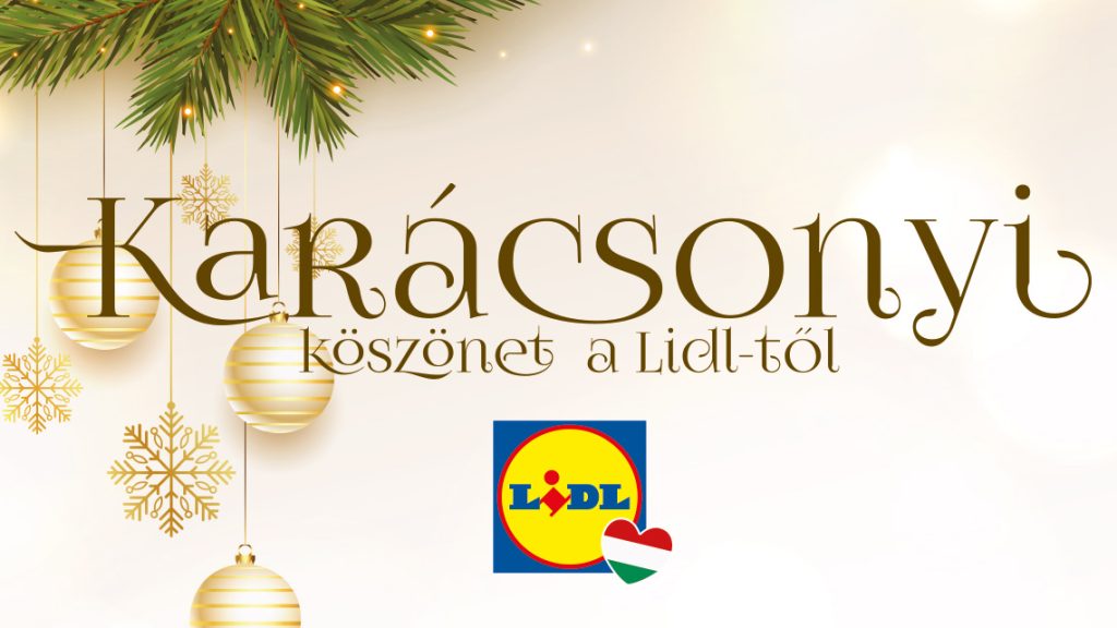 Karácsonyi köszönet a Lidl-től