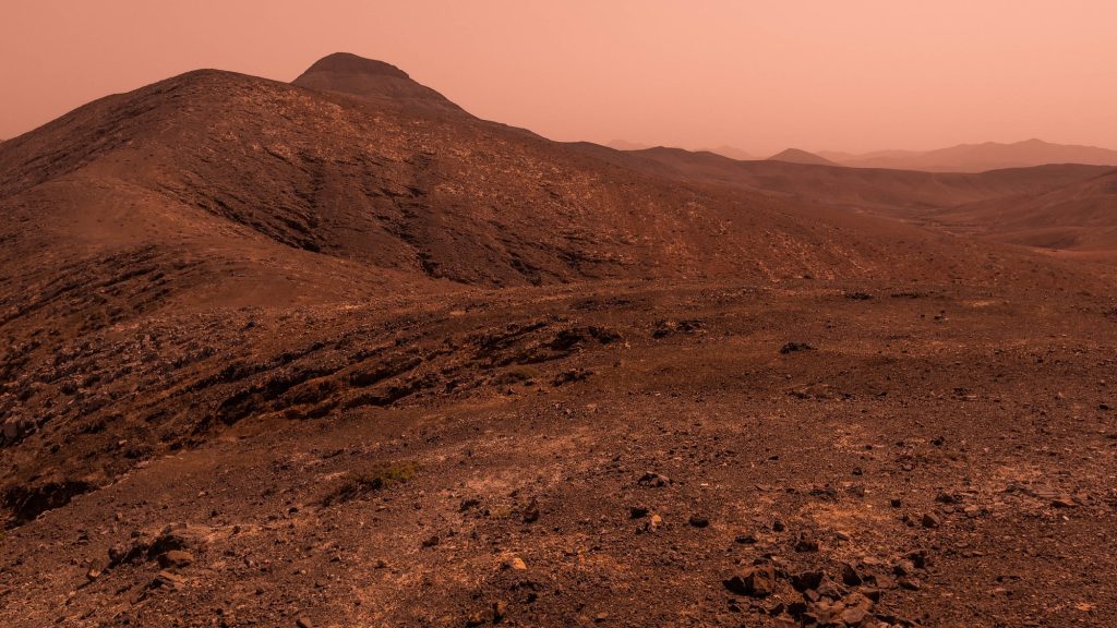 Furcsa, sokszögletű struktúrákat észleltek a Mars mélyén