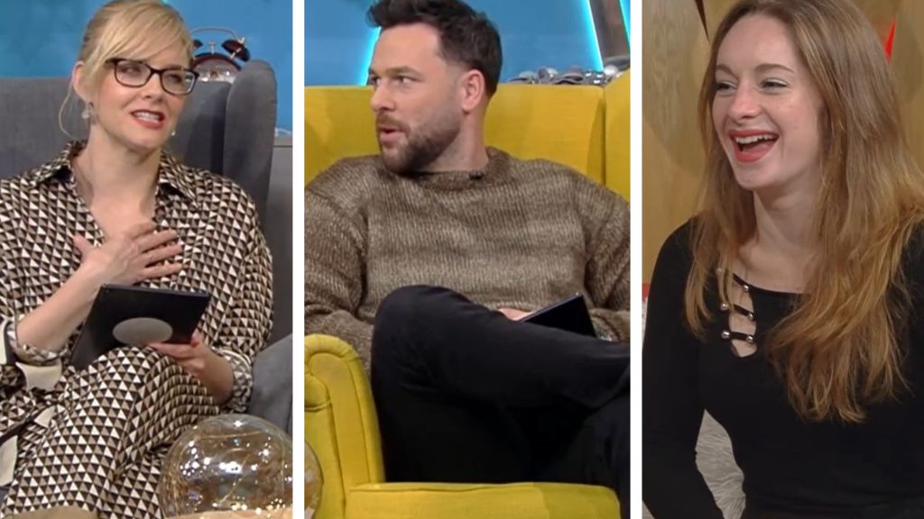 „Én kérek elnézést” – Peller Anna szerint Tihanyi Péter túlzásba esett, amikor a frissen eljegyzett Paulinát kérdezgette