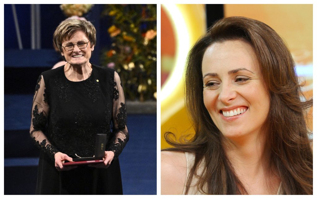 Csézy tervezte a ruhát, amiben Karikó Katalin átvette a Nobel-díjat