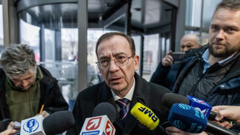 A lengyel elnöki palotában tartóztatták le a volt belügyminisztert