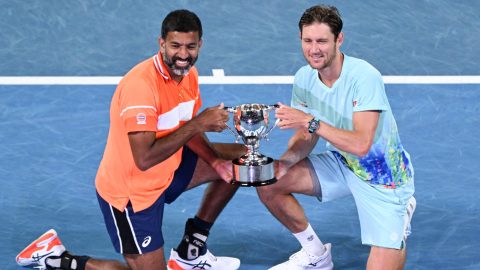 43 éves indiai teniszező lett a Grand Slam-tornák legidősebb férfi győztese
