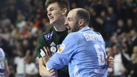 Olyan fáradt a magyar kéziválogatott kapusa, hogy még örülni sem tud