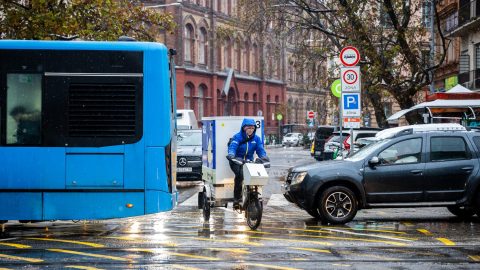 Döntött a Kúria: nem munkaviszony a platformalapú ételfutárkodás