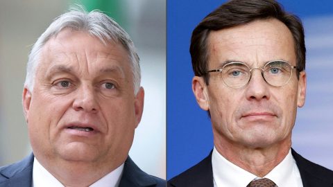 Svéd miniszterelnök: A NATO csatlakozásról nem tárgyalok Orbánnal az EU-csúcson