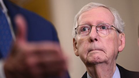 Lemond Mitch McConnell, a Republikánus Párt egyik legbefolyásosabb politikusa