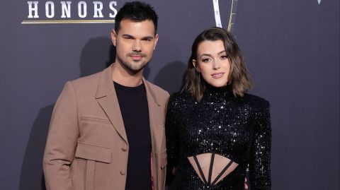 Egy videó kedvéért Taylor Lautner is belebújt a felesége estélyi ruhájába
