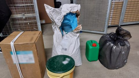 Felszámoltak egy amfetaminlabort Budapesten – videó
