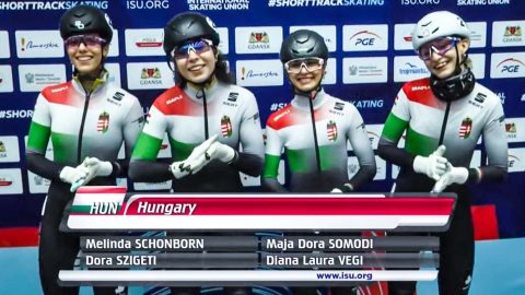 Aranyérmes a női gyorskorcsolyaváltó a juniorvébén