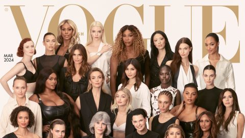 Egészen hihetetlen, ahogy összehozták ezt a Vogue-címlapot 40 szupersztárral