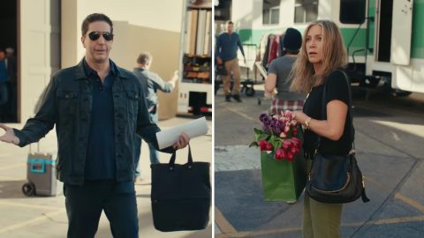 Újra együtt a Jóbarátok szerelmespárját alakító Jennifer Aniston és David Schwimmer