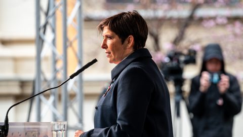 Közösen jelentette be az ellenzéki polgármesterjelöltet Kunhalmi Ágnes és Dobrev Klára Szolnokon