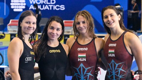 Vb-döntőbe jutott és olimpiai kvótát szerzett a női 4×200-as gyorsváltó