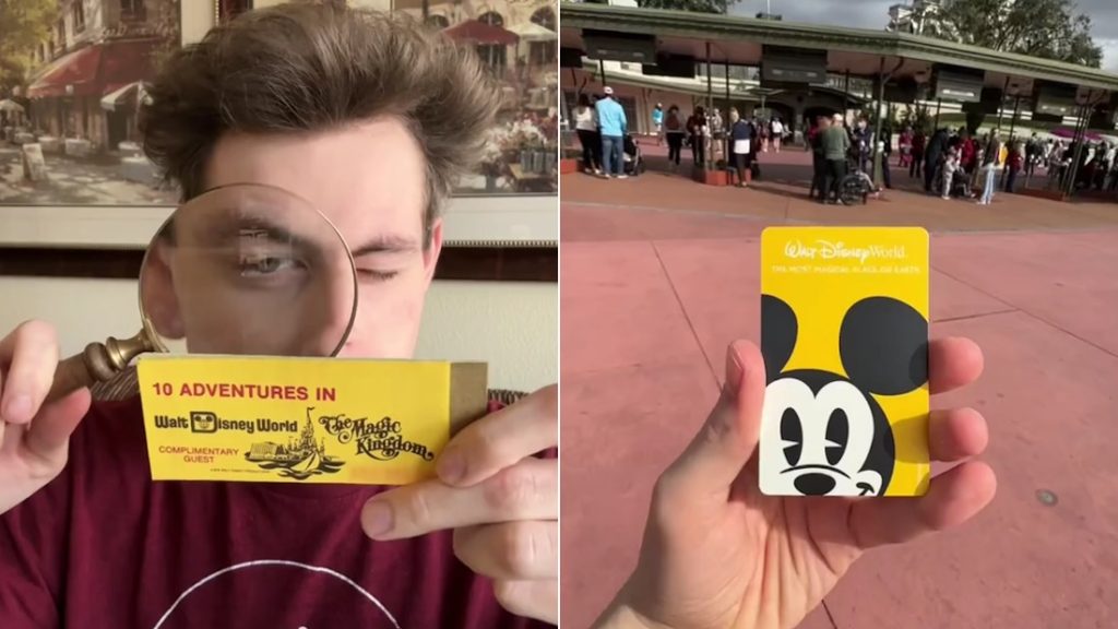 46 évvel ezelőtti jeggyel próbált bejutni a Disney parkba – sikerült