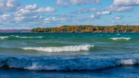 Titokzatos, ősi építmény rejtőzik a Michigan-tó fenekén