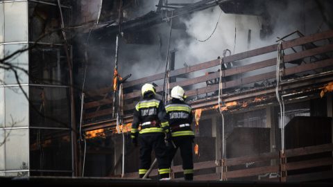 Nyomoz a rendőrség a visegrádi Silvanus hotel tűzesete miatt