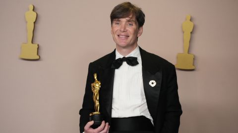 Ritkán látott fiai és felesége is elkísérték Cillian Murphyt az Oscar-gálára