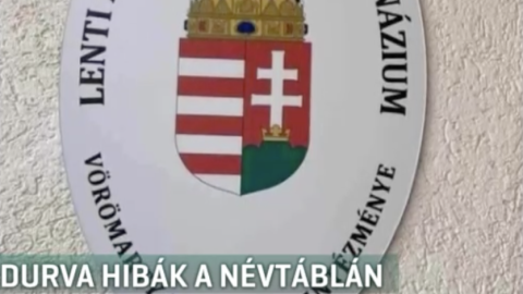 Leszedték a lenti iskolában a táblát, amin az áltanálos felirat volt