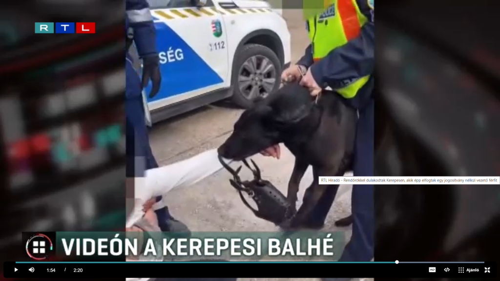 Tömeges dulakodás a rendőrökkel: egy jogosítvány nélküli férfi előállítását akarták megakadályozni